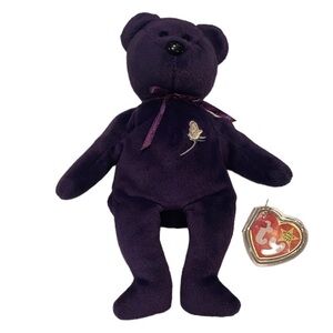 Ty Original Beanie Baby Purple Princess Diana Issued 1997 Vintage